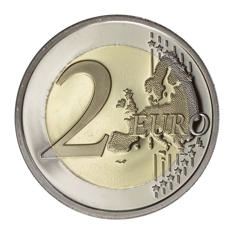 Monaco original 2 € Lucien I., 2012 PP in Originalbox