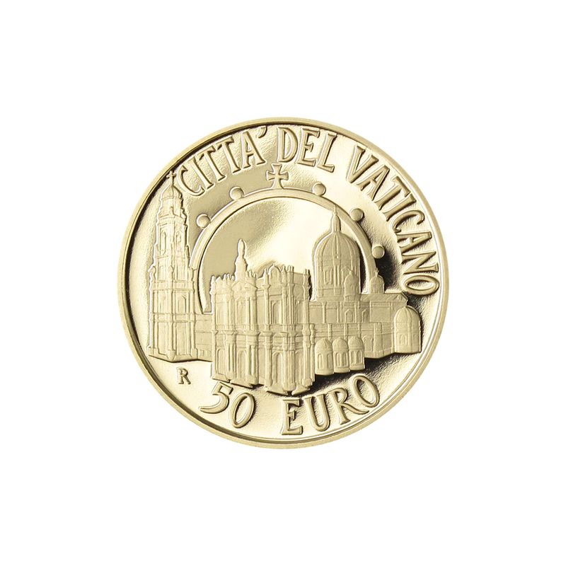 Vatikan 20 €+50 € Gold, 2015, Päpstliches Heiligtum-Set