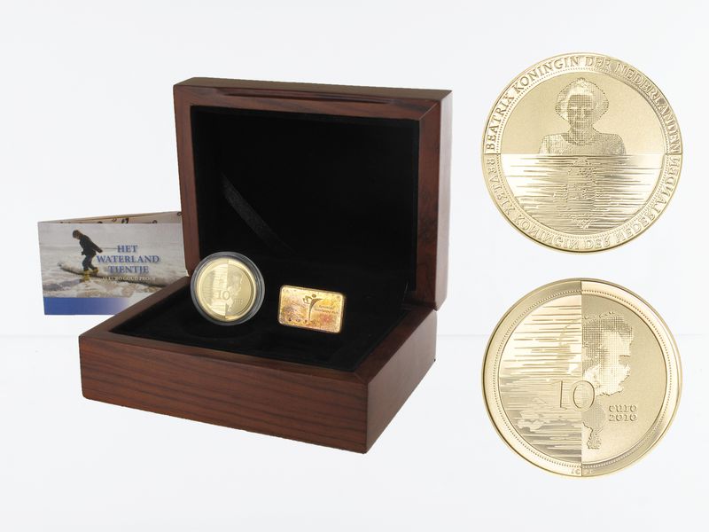 Niederlande 10 Euro Gold, 2010, Waterland,