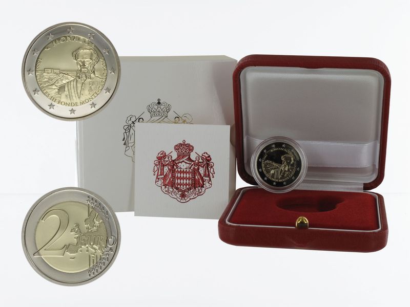 Monaco original 2 € 150. Jahrestag Monte Carlo, 2016 PP
