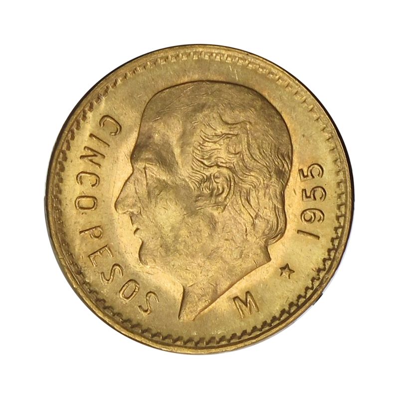 Mexiko  5 Pesos Hildalgo,