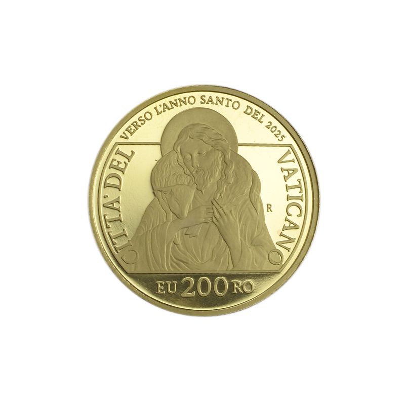 Vatikan 200 € Gold, 2022 Auf dem Weg zum Heiligen Jahr