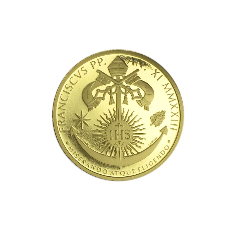 Vatikan 200 € Gold, 2023 Auf dem Weg zum Heiligen Jahr