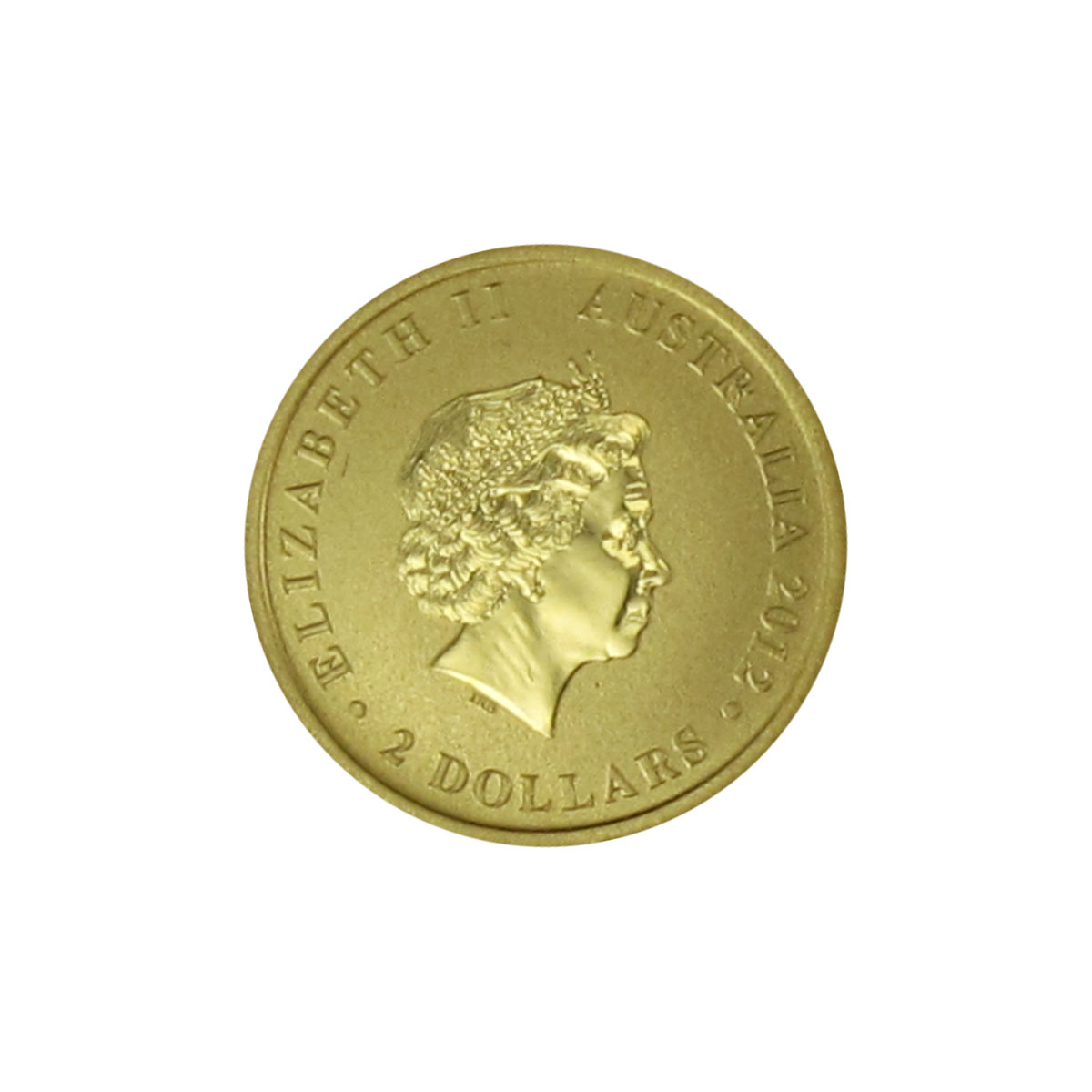 Australien 2 $ Nugget Känguru, 1/2 Gramm  2012
