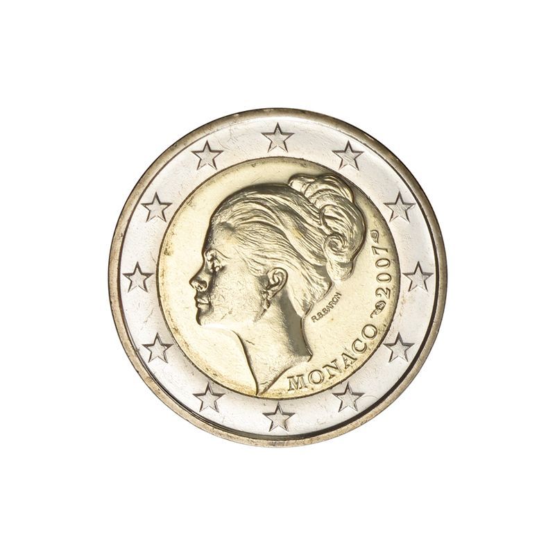 Monaco original 2 € Grace Kelly, 2007