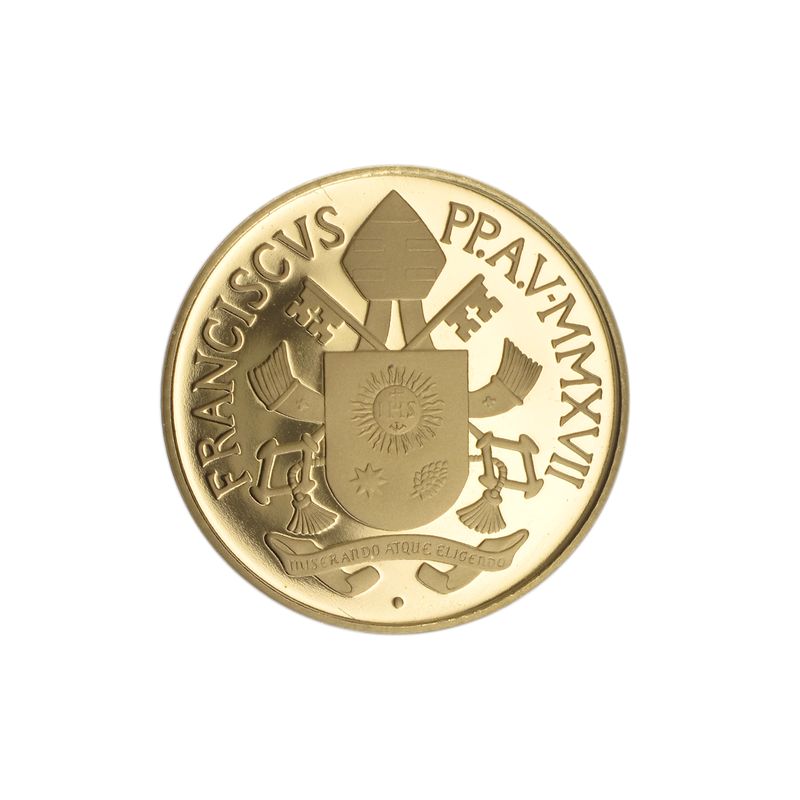 Vatikan 200 € Gold, 2017 Kardinaltugenden - Tapferkeit