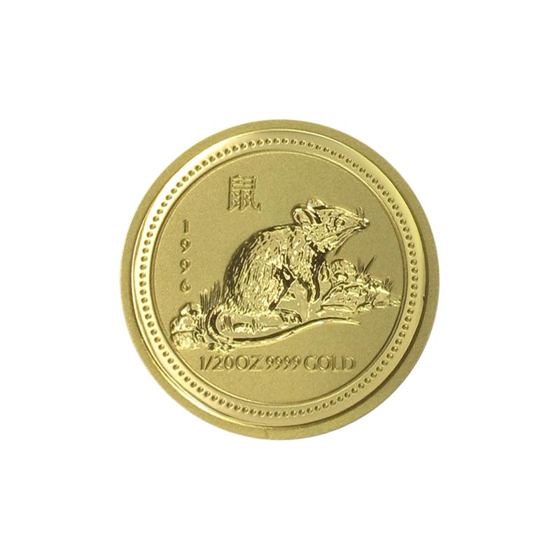 Australien 5 $ Lunar I Maus, 1/20 Unze  1996
