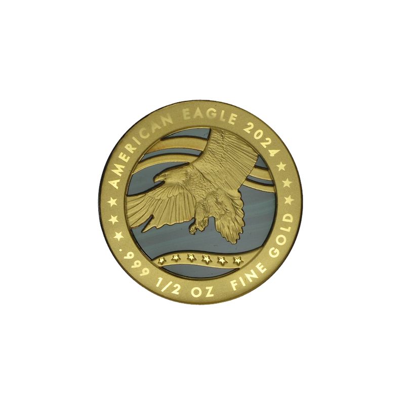 Kongo 500 Fr.  Gold, 2024, American Eagle