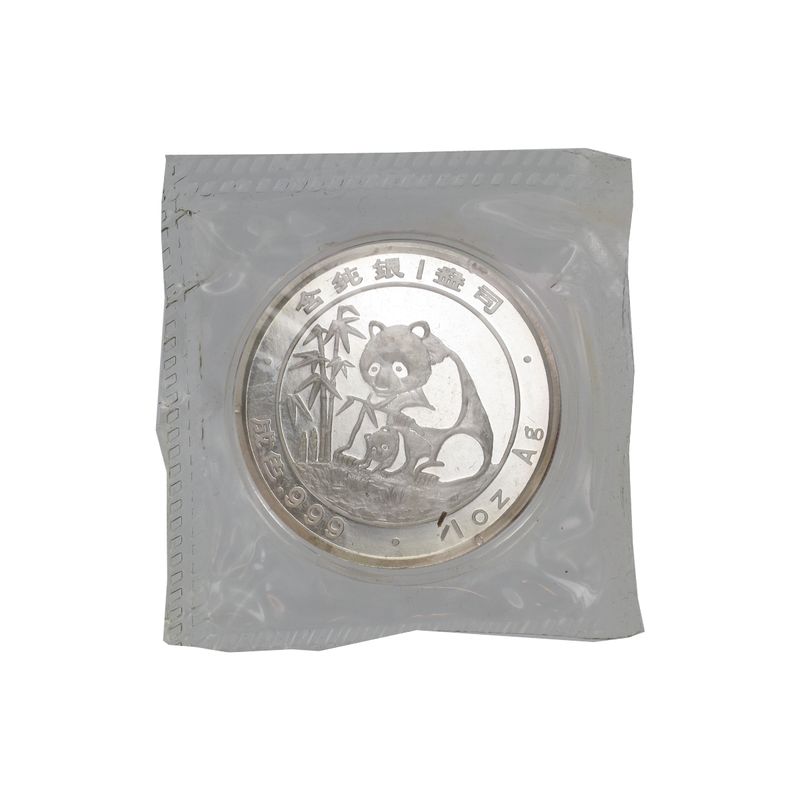 China Panda  1988 Cincinnati Convention 1 oz  Silber PP, Folie