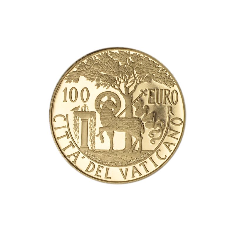 Vatikan 100 € Gold, 2018 Apostolische Konstitution
