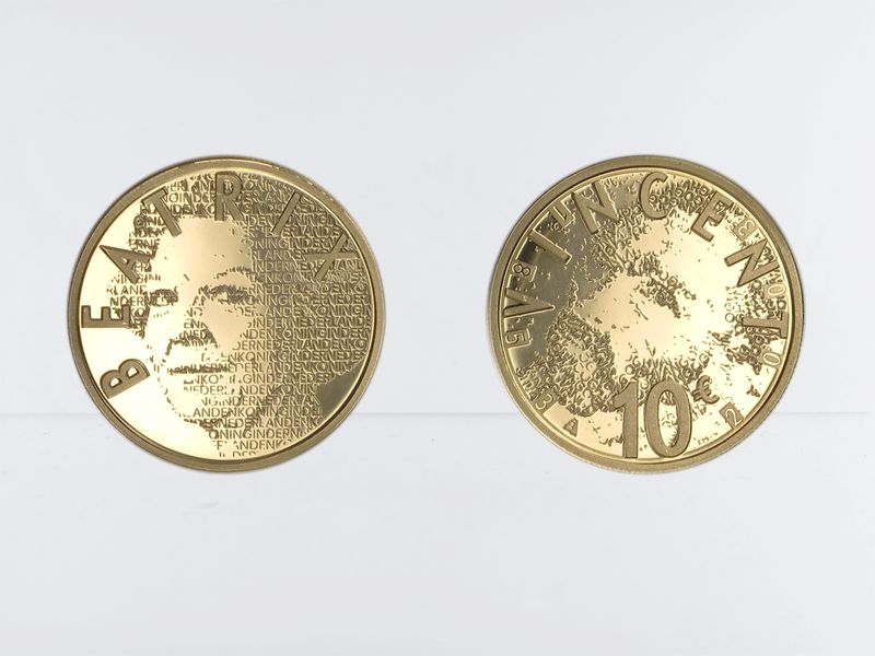 Niederlande 10 Euro Gold, 2003, Vincent van Gogh,