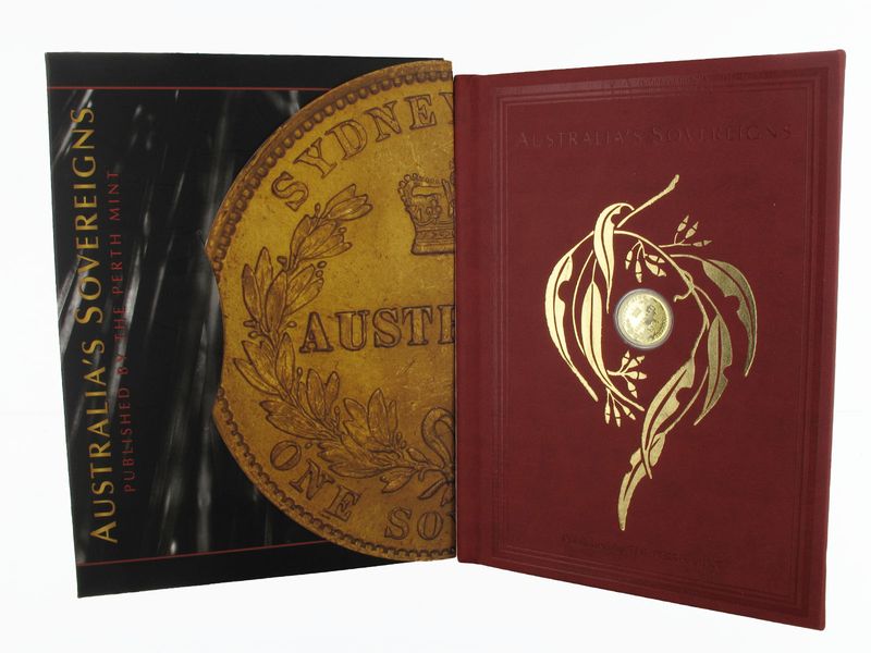 Australien 25 Dollars Gold, Sovereign 2005, PP (Buch)
