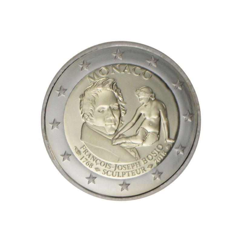 Monaco original 2 € Francois-Joseph Bosio, 2018 PP