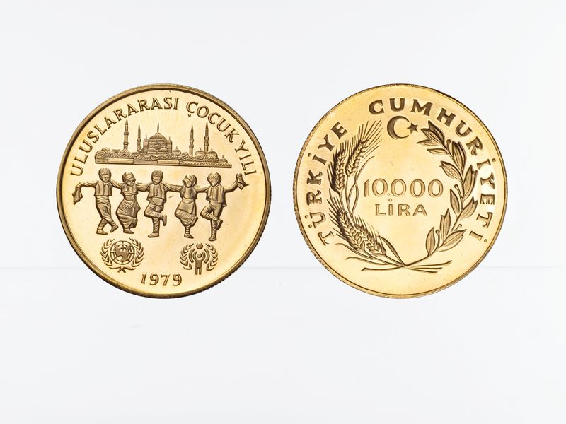 Türkei 10000 Lira 1979, Jahr des Kindes