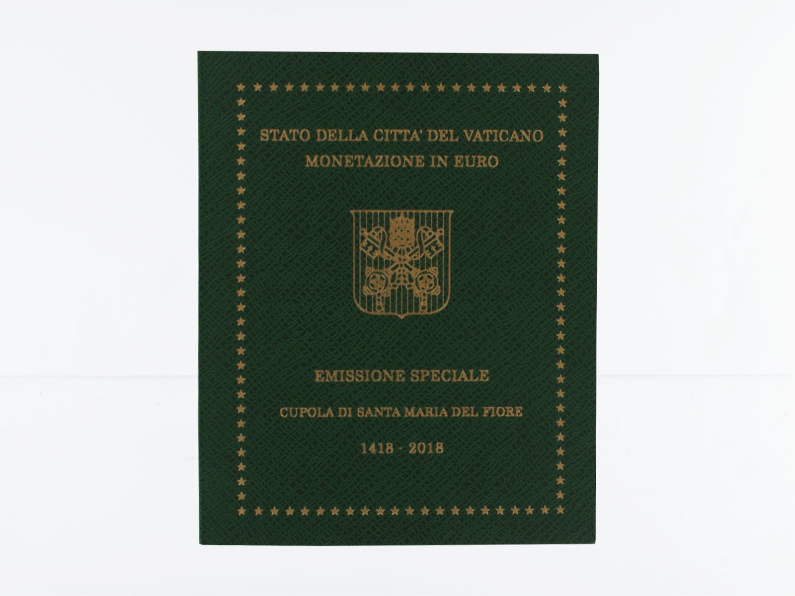 Vatikan original KMS, 2018 Stgl., im Folder